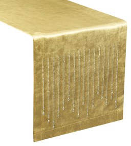 Obrus 35x140 cm zlatá