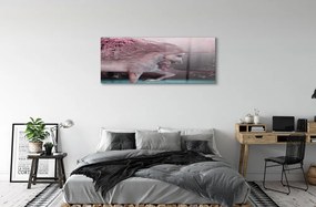 Obraz plexi Unicorn stromy jazero 120x60 cm