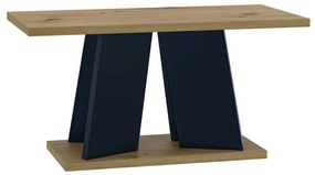 Konferenčný stolík Jeremias  (dub artisan + čierna). Akcia -6%. Vlastná spoľahlivá doprava až k Vám domov. 1122298