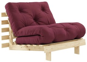 Variabilné kreslo Karup Design Roots Raw/Bordeaux