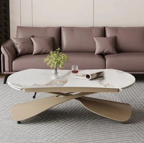 KONFERENČNÝ / JEDÁLENSKÝ ROZKLADACÍ STÔL MOISE MRAMOR 2v1