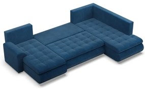 Sedacia súprava FORESTA Poso v tvare U, pravá granátová