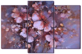 Obraz na plátne - Kvet mandlí, reprodukcia ručnej maľby 1273FC (150x100 cm)