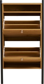 Skrinka na topánky Basilina 3 (prírodná). Akcia -9%. Vlastná spoľahlivá doprava až k Vám domov. 1147509