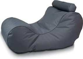 Sedací vak Ležadlo XL polyester TiaHome - sivá