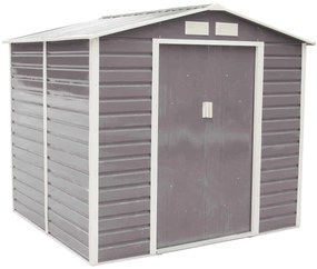 Záhradný domček G21 GAH 407 - 213 x 191 cm, šedý
