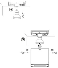 Vonkajšie nástenné svietidlo MORRIS 1xGU10/35W/230V IP54