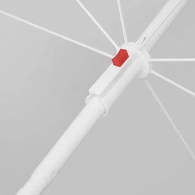 InternetovaZahrada Slnečník Crete Ø200 cm - modrý