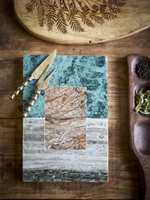 Bloomingville Mramorová doska Ketil Marble 30 cm
