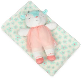 Babymatex Deka DAVID 75x100 cm - Krémová s hračkou Ovce