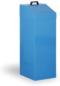 Kovona Kovový odpadkový kôš na triedený odpad, 100 l, modrý