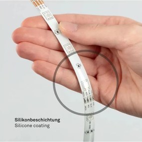 Brilo - LED RGBW Stmievateľný pásik 6,5m LED/22W/230V + DO