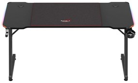 PC stolík Hyperion 3.3 (čierna + viacfarebná) (s LED osvetlením). Akcia -18%. Vlastná spoľahlivá doprava až k Vám domov. 1087506