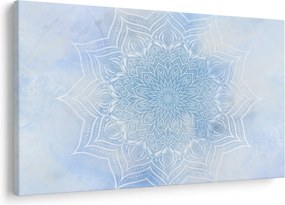 Obraz - Zimná mandala (90x60 cm)