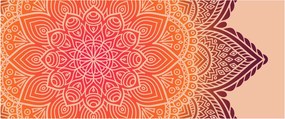 Obraz - Mandala umenia (120x50 cm)