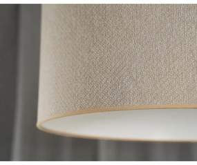 Duolla - Luster na lanku ROLLER ECO RECYCLING 1xE27/15W/230V pr. 45 cm krémová