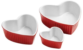 Formy na pečenie torty z kameňa 3 ks Amour – Premier Housewares