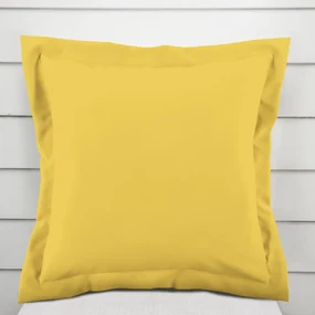 Biante Dekoračná obliečka na vankúš s lemom Rongo RG-090 Svetlo žltá 40 x 60 cm
