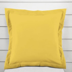 Biante Dekoračná obliečka na vankúš s lemom Rongo RG-090 Svetlo žltá 40 x 60 cm