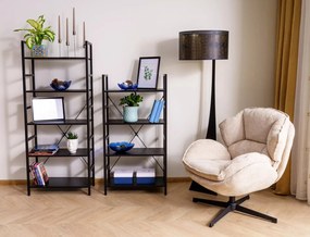 Regál Loftys R5 60 cm černý