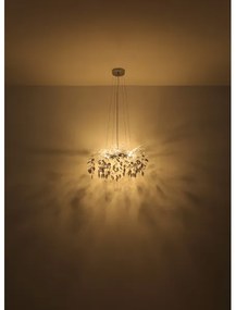 Globo 64132-8 - Luster na lanku DANNA 8xG9/8W/230V pr. 61 cm zlatá