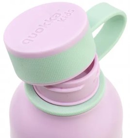Plastová fľaša Ice Kids s pútkom Feathers 430 ml