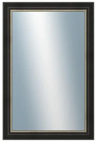 DANTIK - Zrkadlo v rámu, rozmer s rámom 80x160 cm z lišty GREECE čierna (2641)
