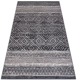 Koberec ANGEL 7886 / 52055 romby / etnický, sivý / béžový