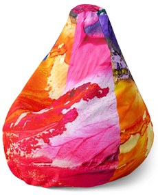 Sablio Sedací vak Pear Farby - 70 x 95 x 15 cm