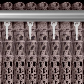 ZÁVES NA PÁSKE GABBY 140X270 CM RUŽOVÁ