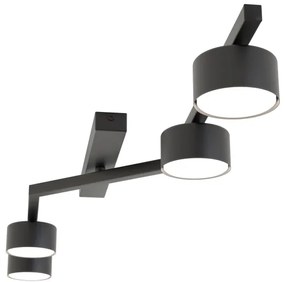 Stropné svietidlo SKAN 4xGX53/12W/230V čierne