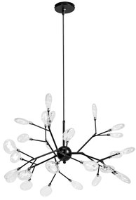 Toolight - Stropné svietidlo 27xG4 APP590-CP, čierna-biela, OSW-09884