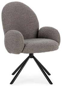 Sivé kreslo Dario – Marckeric