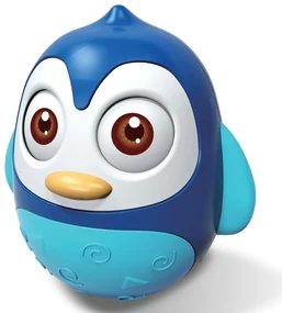 Kývacia hračka Baby Mix tučniak modrý