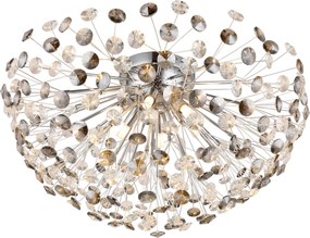 XXXLutz KRIŠTÁĽOVÉ STROPNÉ SVIETIDLO, 60/32,5 cm Globo - Online Only bytové doplnky - 004558495202