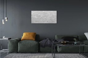 Obraz canvas šedivé polygóny 120x60 cm