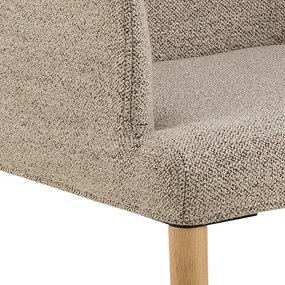 Jídelní křeslo Zoe z masivu béžová