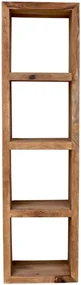 furniture-nabytek.cz - Drevená polica do kúpeľne 50x35x185 z masívu palisander