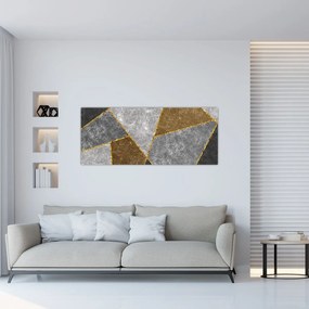 Obraz - Imitácia materiálov (120x50 cm)