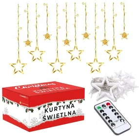 Tutumi Tutumi, LED hviezdna girlanda 3m 101-200 svietidiel + diaľkový ovládač CD001-138, CHR-00355