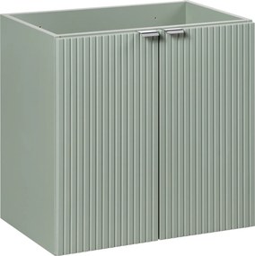 Comad Kúpeľňová skrinka pod umývadlo Line Reed Green 60 rákosovo zelená