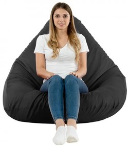 Sedací vak DROP XXL čierny OUTDOOR
