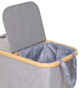 Kôš na bielizeň NELLIE sivý 884547