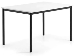 Stôl BORÅS, 1200x800x720 mm, whiteboard doska, antracit