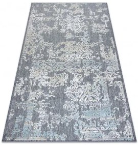 Koberec SOLE D3812 Ornament - ploské tkanie sivý / béžový