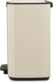 Béžový pedálový oceľový odpadkový kôš 12 l Bo – Brabantia