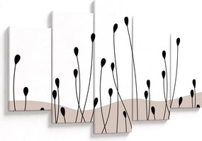 Obraz - Grafická lúka N⁰1 (150x105 cm)