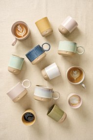 Ib Laursen Kameninový hrnček Heart White Matt 190 ml