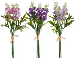 Umelá levanduľa 3 ks (výška 31 cm) – Casa Selección