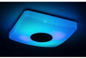 Rabalux - LED RGB Stmievateľné stropné svietidlo s reproduktorom LED/18W/230V + DO